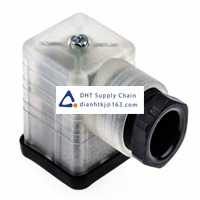 Hirschmann_933737212 GDML 2011 LED 24 VR YE black_Power connector