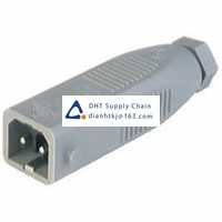 Hirschmann_6181 STAS 200 V0 grau_Mains and DC power connectors