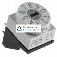 DIP and rotary coding switch Hartmann_P65THR101L254