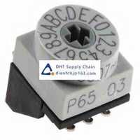 DIP and rotary coding switch Hartmann_P65THR703L254