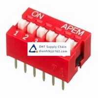 DIP and rotary coding switch APEM_NDSR-06-V