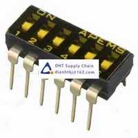 DIP and rotary coding switch APEM_IKD060000