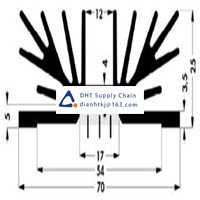 FISCHER ELEKTRONIK_SK 64/37,5 SA1XM3 Fans and Thermal Management Accessories