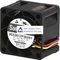 Sanyo Denki_9GX3612P3K001 Fans and Thermal Management Accessories